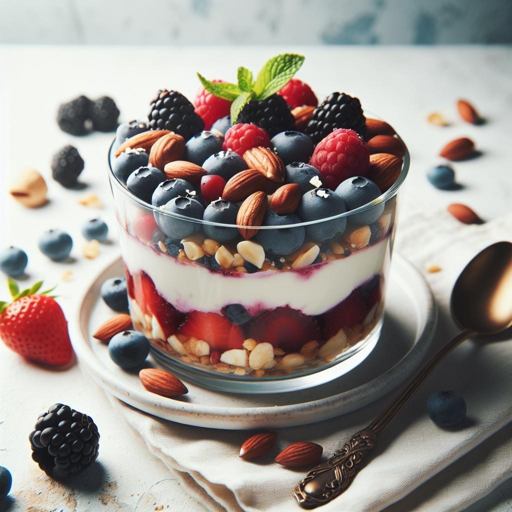 Berry Nut Parfait: A Vibrant Twist on Healthy Indulgence