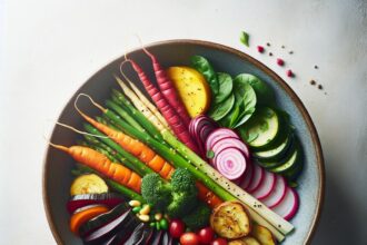 Energize Your Day with a Vibrant Root Veggie Power Bowl