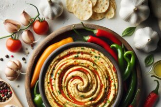 Zesty Garlic Pepper Dip: A Bold Twist for Every Snack