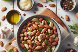 Garlic Herb Almonds: A Savory Snack Packed with Flavor