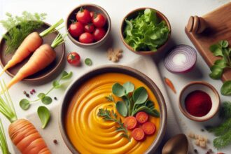 Velvety Carrot Soup: A Comforting Bowl of Creamy Goodness
