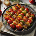 Sizzling Pepper Onion Skewers: A Flavor-Packed Delight