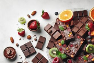 Decadent Chocolate Fruit Bars: A Sweet, Healthy Delight
