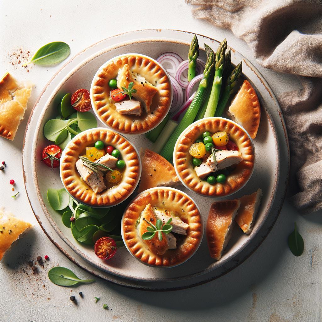 Cozy Up with Mini Chicken Pot Pies: A Bite-Sized Classic