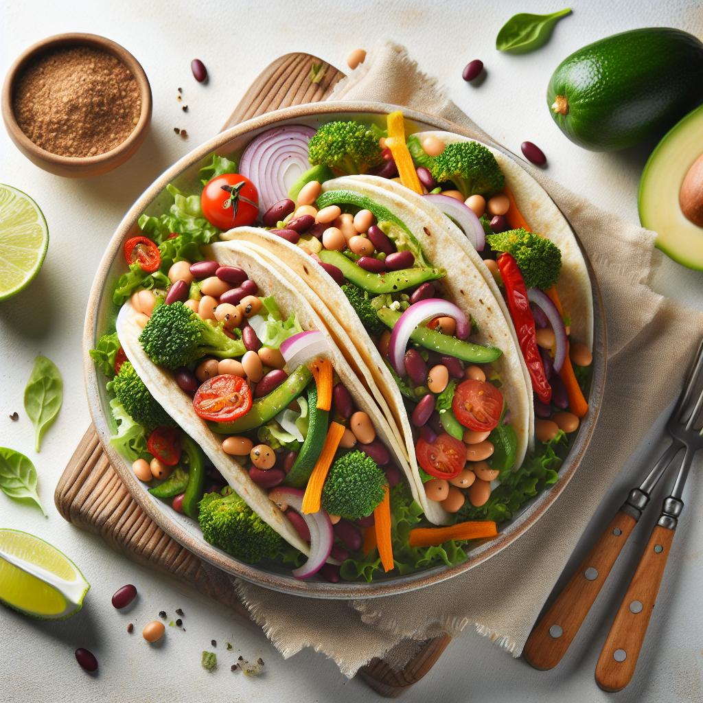 Wholesome Veggie Bean Tacos: A Flavorful, Nutritious Twist