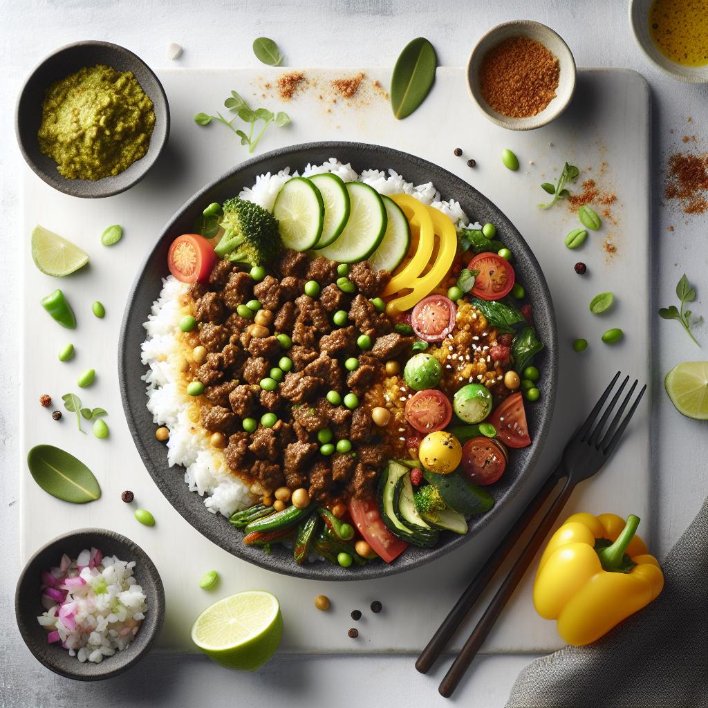 Savor the Flavors of Authentic Beef Keema Rice Delights