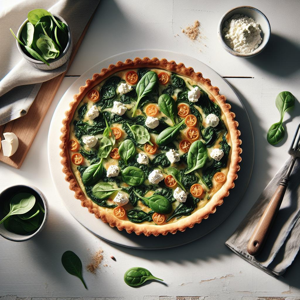 Delightful Savory Spinach Ricotta Tart Recipe to Savor