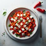 Bright and Tangy: The Perfect Red Pepper Feta Salad Recipe