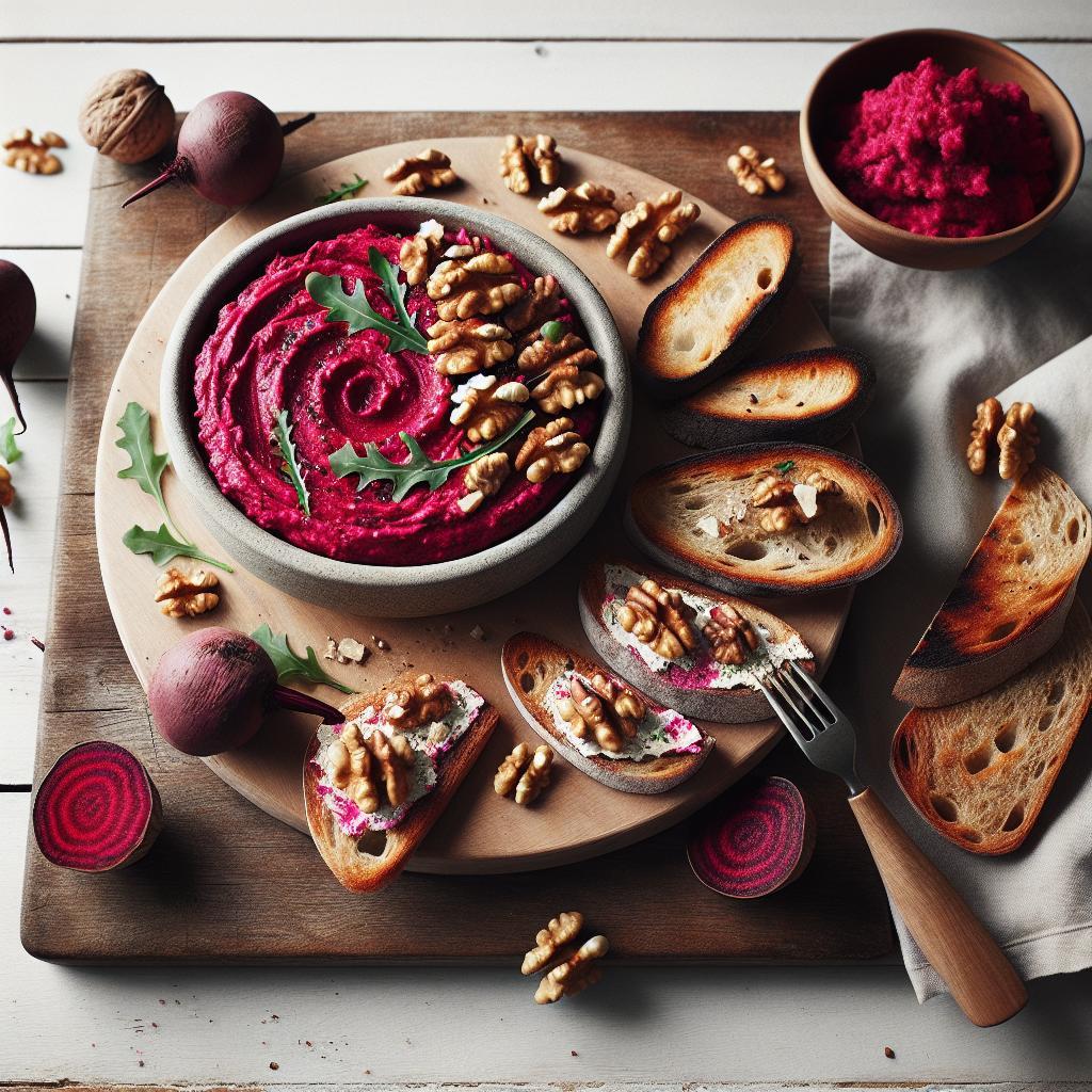 Beetroot Walnut Dip: A Vibrant Twist on Classic Spreads