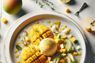 Tropical Bliss: Crafting the Perfect Mango Apple Sorbet Recipe