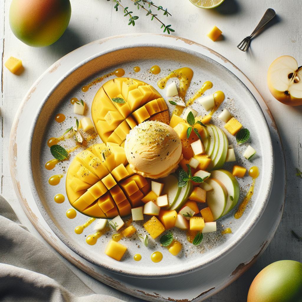 Tropical Bliss: Crafting the Perfect Mango Apple Sorbet Recipe