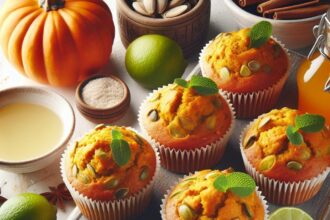 Zesty Pumpkin Lime Muffins: A Fresh Fall Flavor Fusion