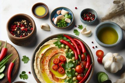 Garlic Pepper Hummus: A Zesty Twist on Classic Delight