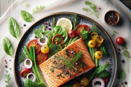 Herb-Kissed Baked Salmon: A Flavorful Healthy Delight