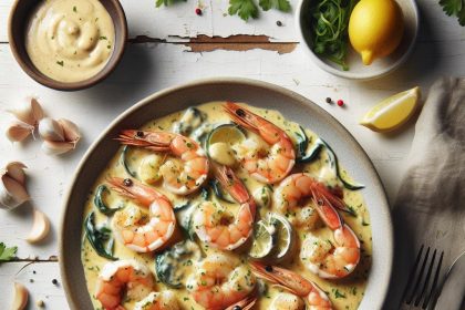 Decadent Creamy Garlic Shrimp: A Savory Seafood Delight