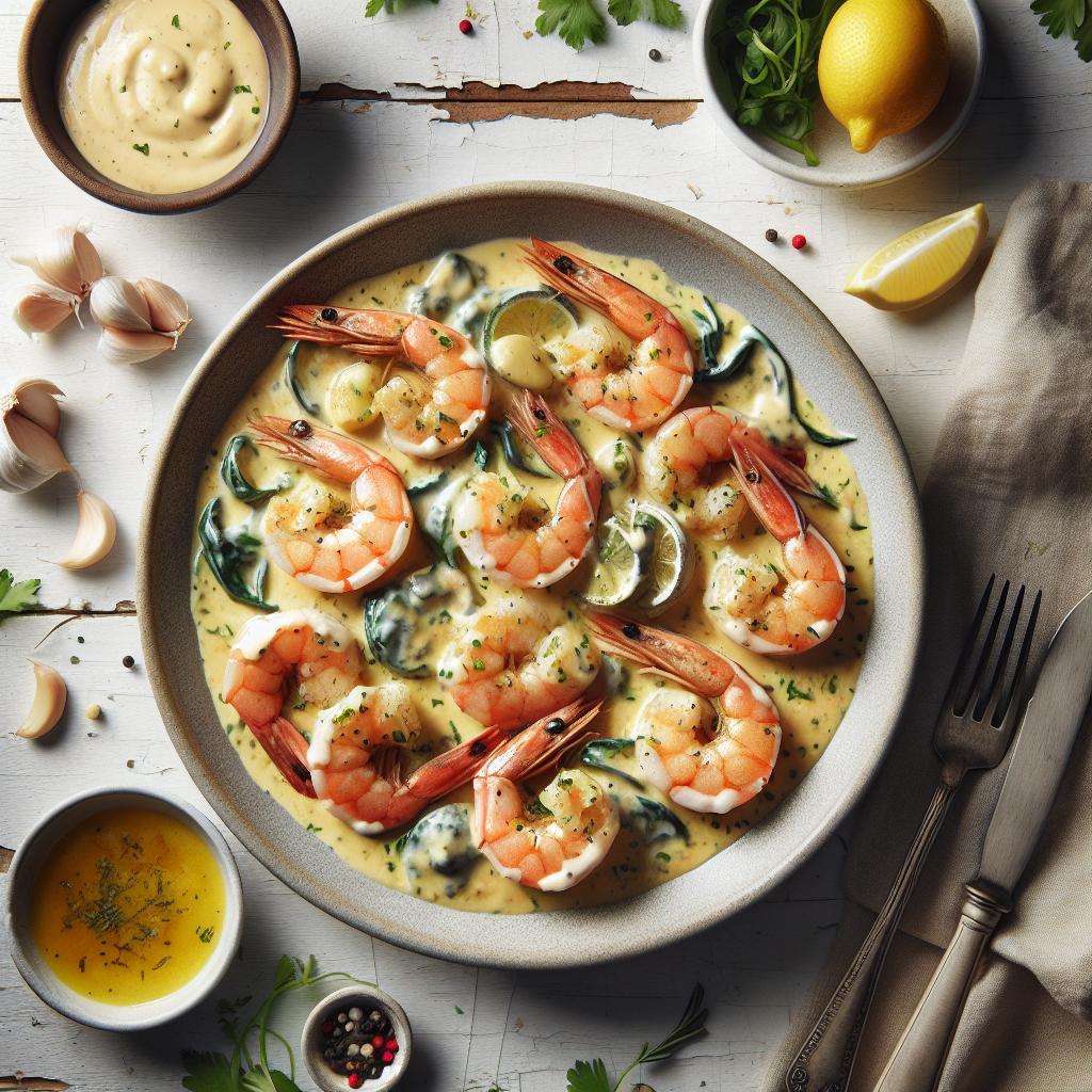 Decadent Creamy Garlic Shrimp: A Savory Seafood Delight