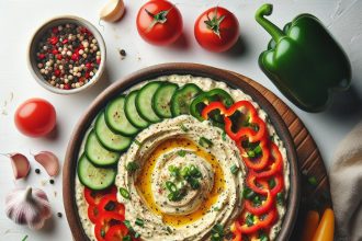 Zesty Garlic Pepper Dip: Bold Flavor in Every Bite