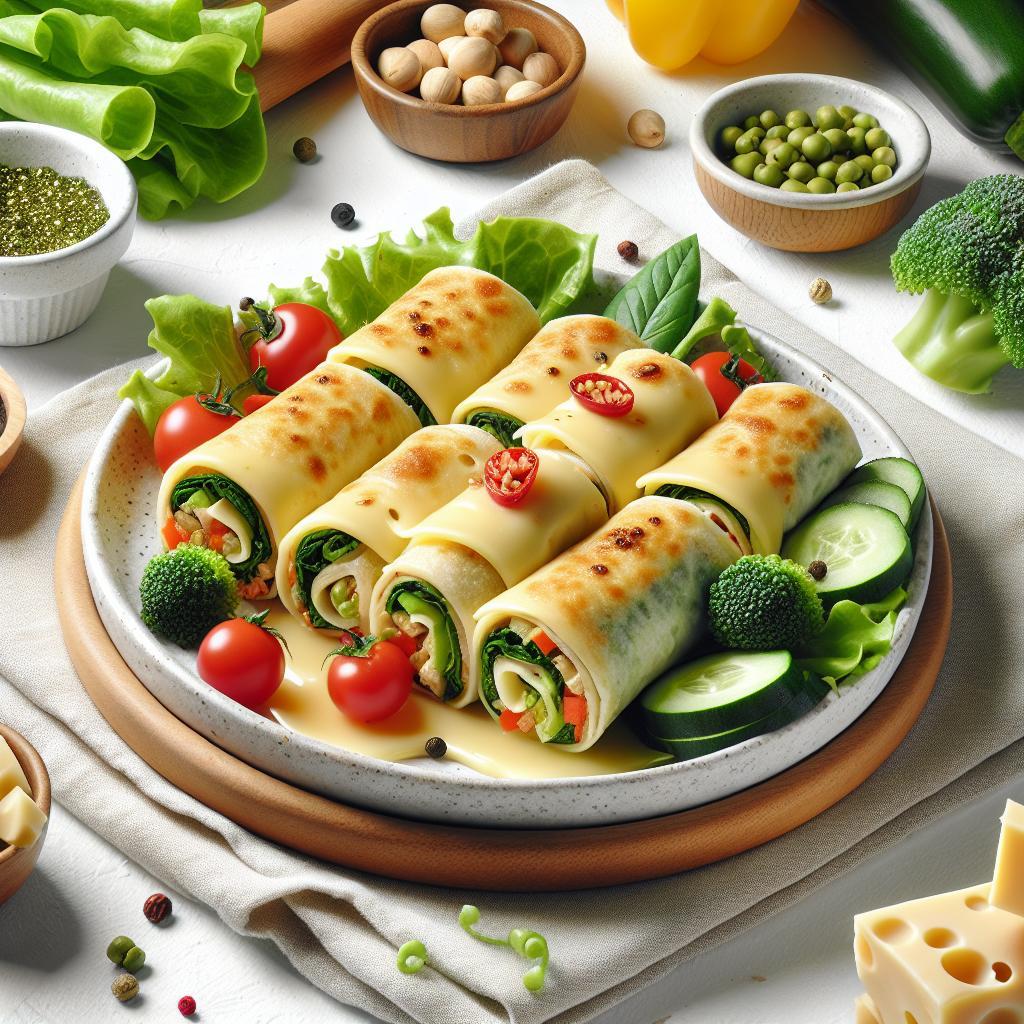 Delicious Veggie Cheese Rolls: A Tasty Twist on Snacks