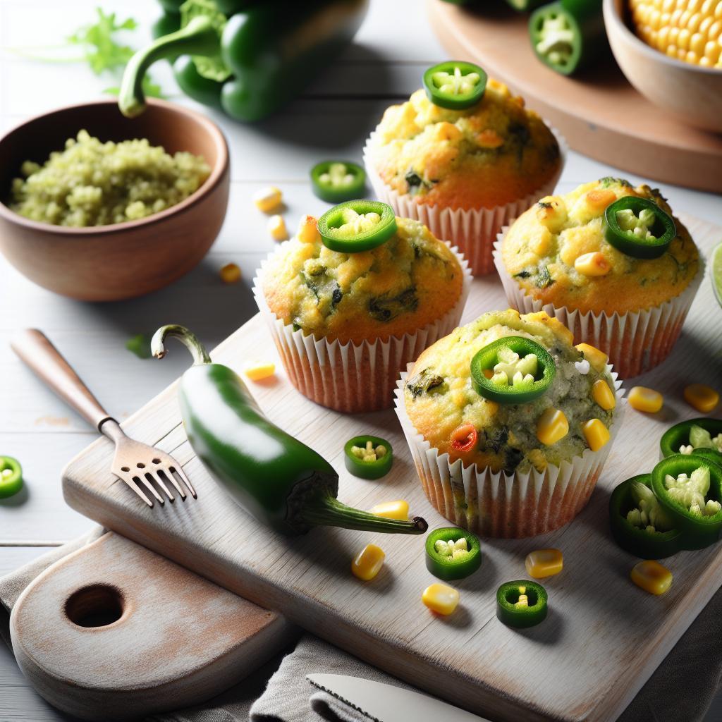Spice Up Breakfast: Irresistible Jalapeño Corn Muffins Recipe
