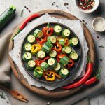 Zucchini Pepper Bites: Fresh, Flavorful, and Easy Snacks