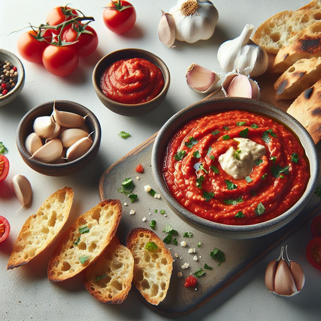 Garlic Tomato Dip: A Zesty Twist to Classic Flavor Bliss
