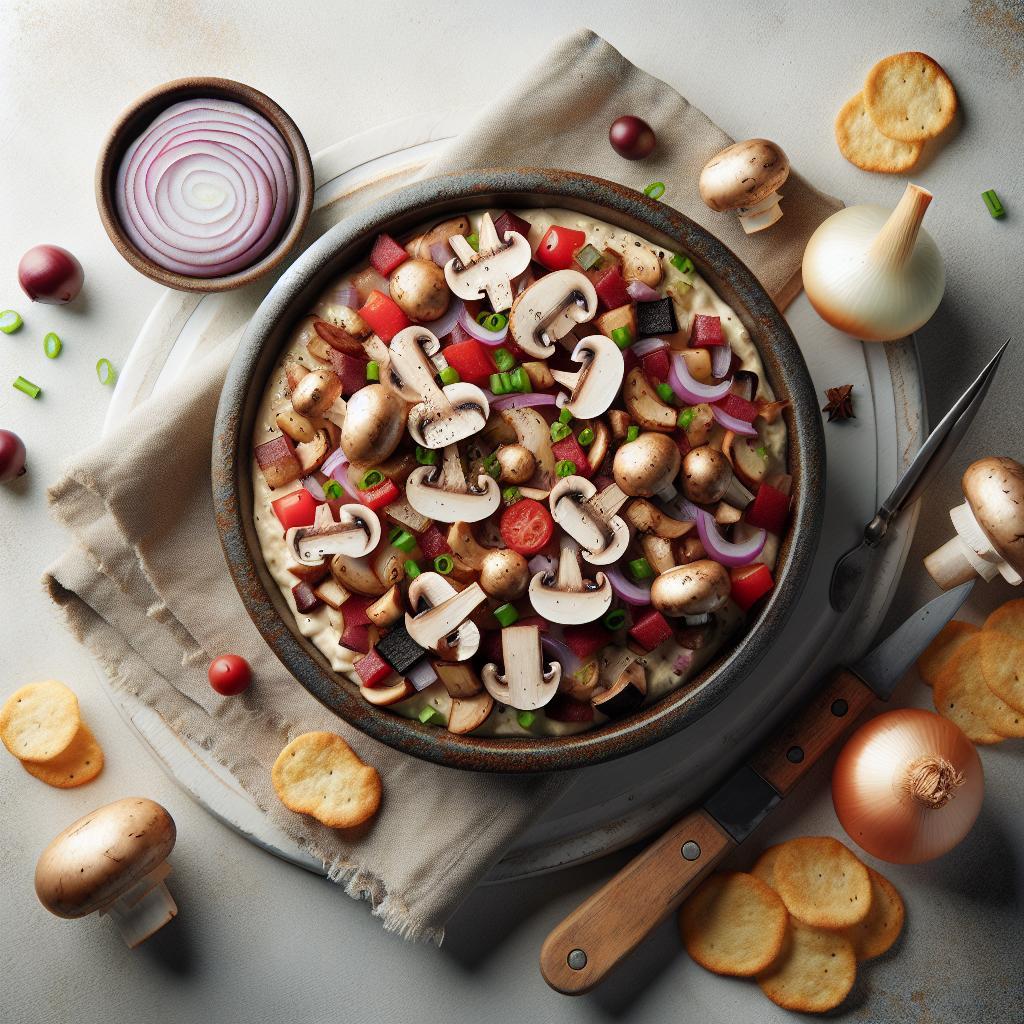 Savory Mushroom Onion Dip: A Flavorful Twist to Classics