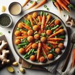 Zesty Carrot Ginger Bites: A Tangy Twist on Healthy Snacks
