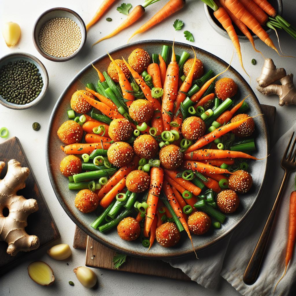Zesty Carrot Ginger Bites: A Tangy Twist on Healthy Snacks