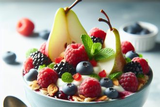 Berry Pear Parfait: A Delicious Duo of Fresh Flavors