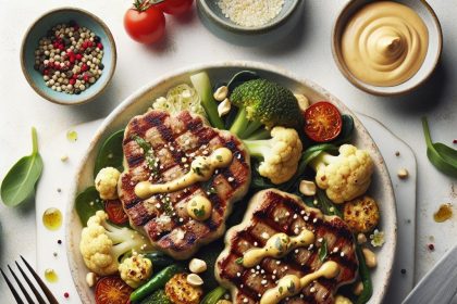 Cauliflower Steaks with Tahini: A Nutty Twist on Veggie Grill