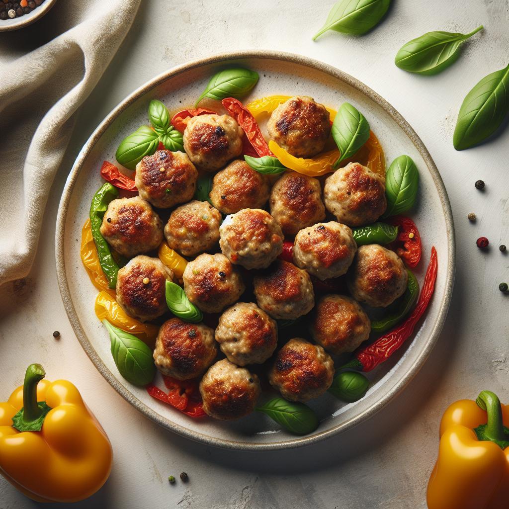 Savory Turkey Pepper Meatballs: A Flavor-Packed Delight
