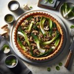 Savory Mushroom Leek Tart: A Flavorful Gourmet Delight