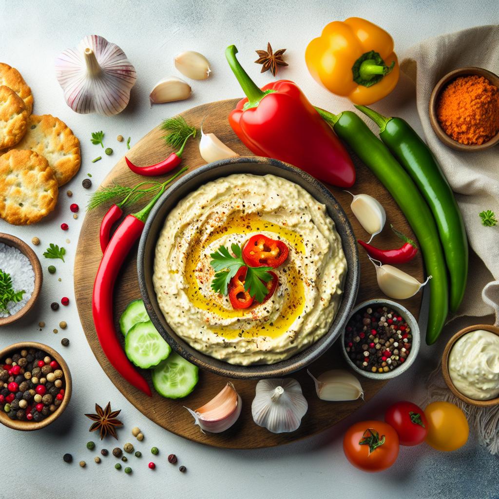 Zesty Garlic Pepper Dip: A Bold Twist on Classic Flavor