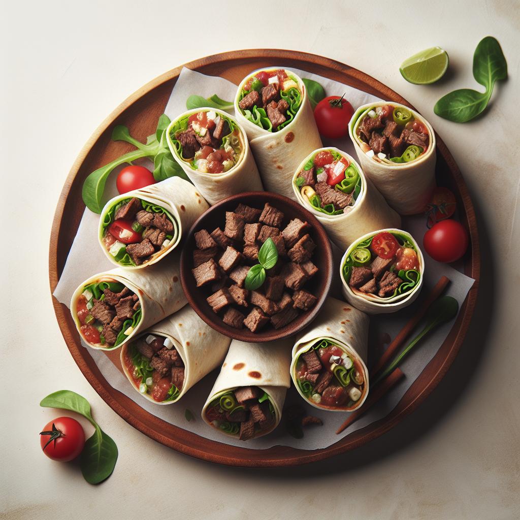 Tiny Tastes, Big Flavor: The Magic of Mini Beef Burritos