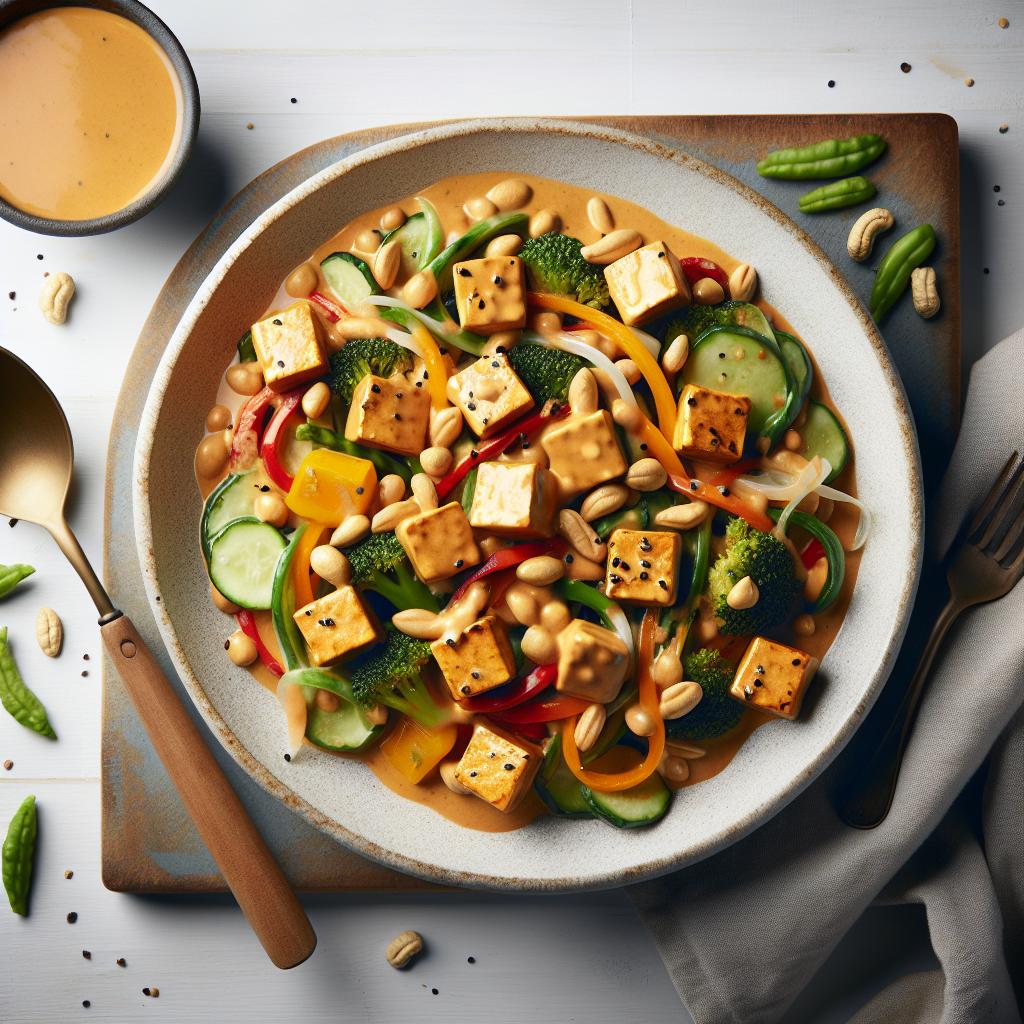 Tofu Peanut Sauce: Creamy, Nutty Twist for Easy Meals