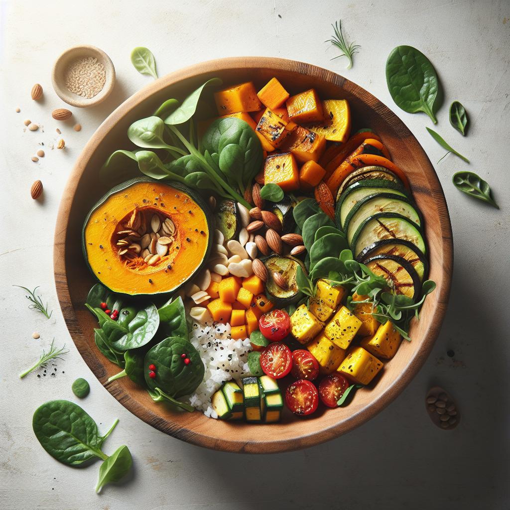 Nutritious Roasted Squash Bowl: A Cozy Fall Favorite Recipe