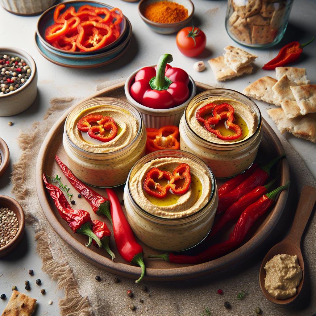 Spice Up Snacks: The Ultimate Guide to Red Pepper Hummus Jars