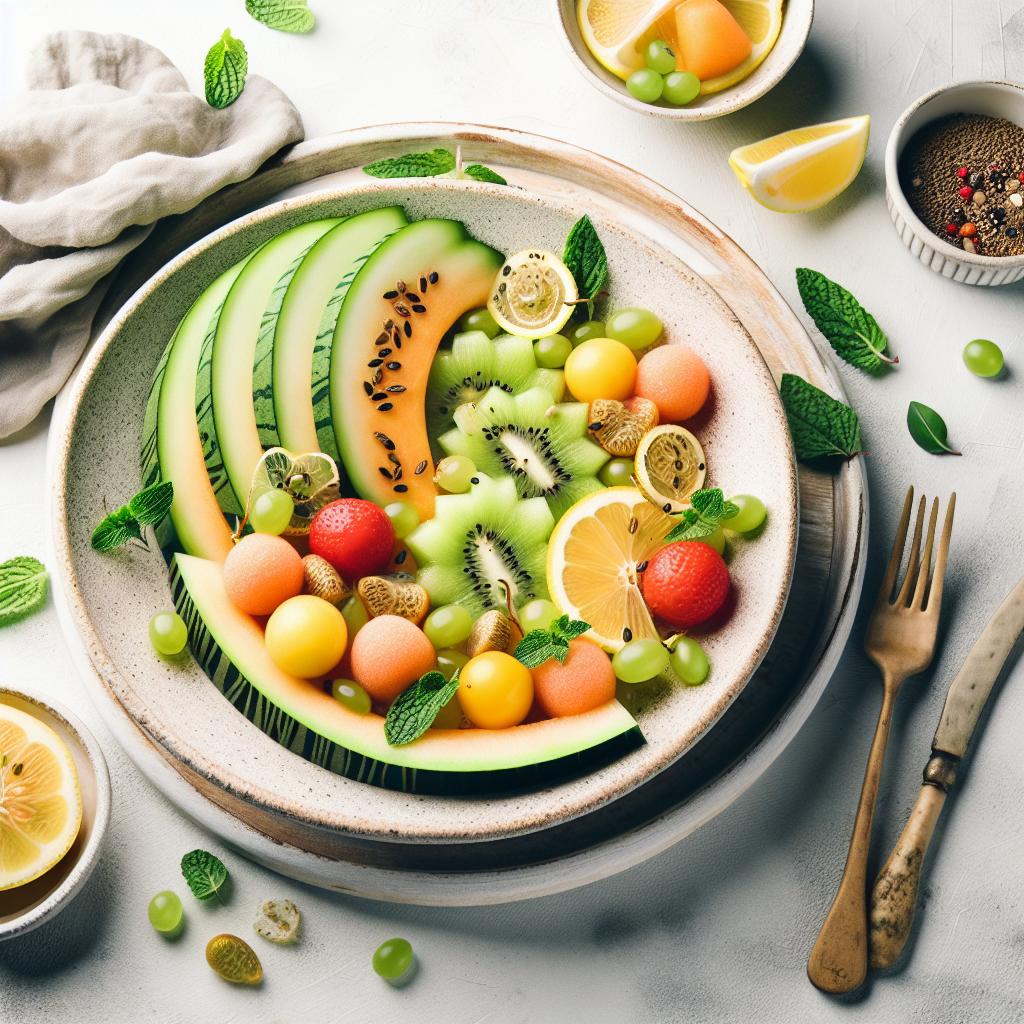 Melon Snack Simple: Refreshing Treats Made Easy and Quick