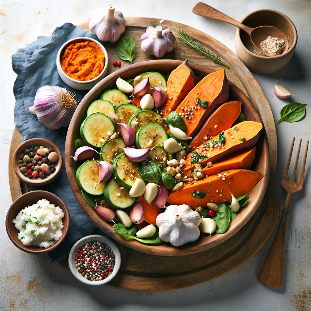 Sweet Potato Garlic: A Flavorful Duo for Healthy Cooking