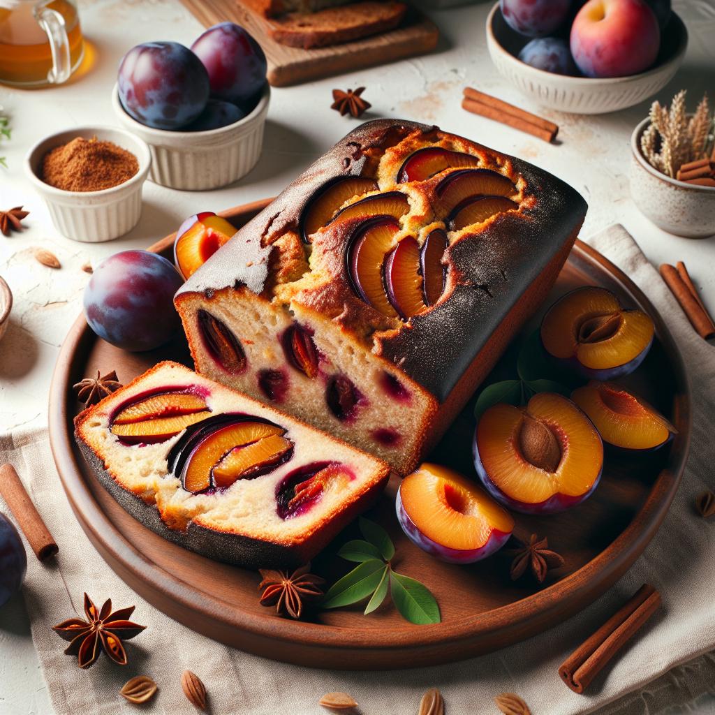 Plum Spice Loaf: A Cozy Slice of Autumn's Sweet Delight