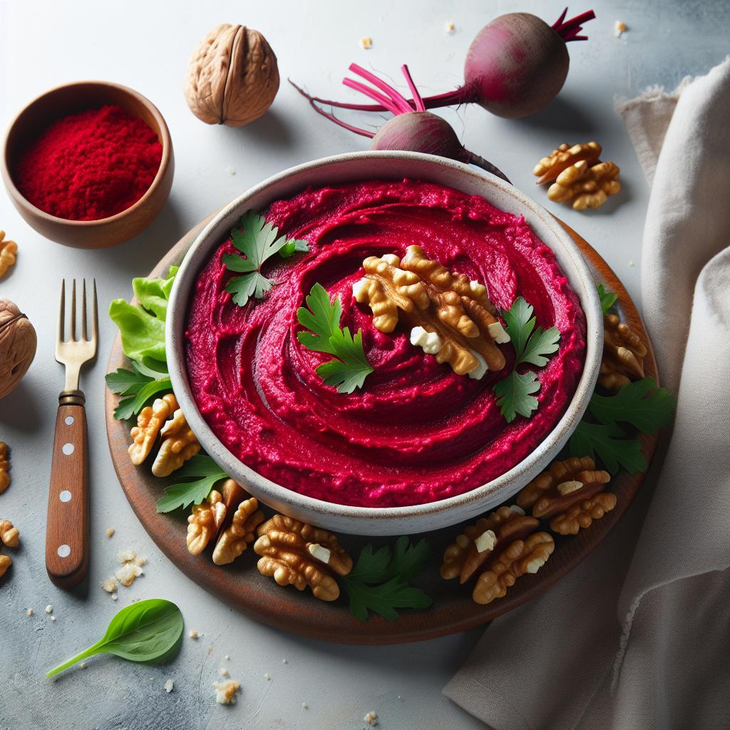Beetroot Walnut Dip: A Vibrant Twist on Classic Spreads