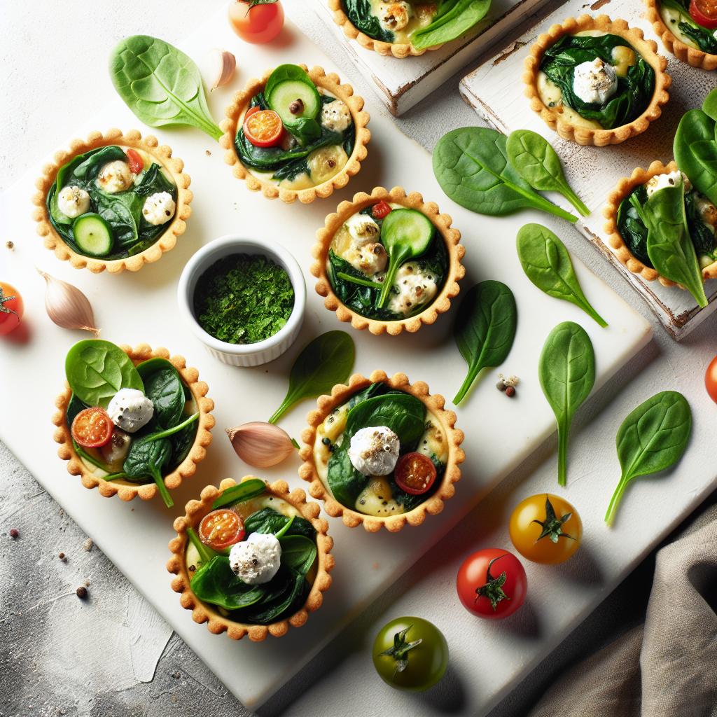 Delightful Savory Spinach Tartlets: A Flavorful Bite Guide