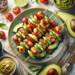 Grilled Chicken Avocado Skewers: A Flavorful Twist on BBQ