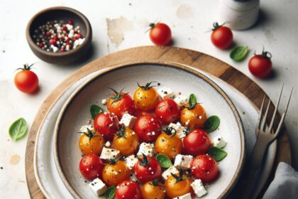 Bright Bites: The Zesty Charm of Cherry Tomato Feta