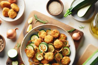 Zucchini Onion Bites: Crispy, Savory Snacks to Savor