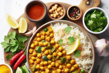 Hearty Chickpea Curry Rice: A Flavorful One-Pot Wonder