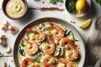 Decadent Creamy Garlic Shrimp: A Savory Seafood Delight