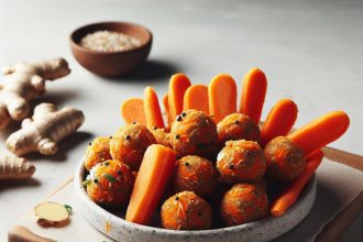 Crunchy Carrot Ginger Bites: A Zesty Snack Delight