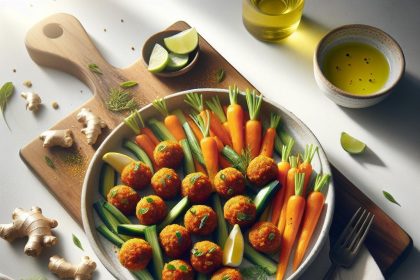 Zesty Carrot Ginger Bites: A Flavorful Healthy Snack Idea