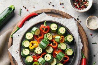 Zucchini Pepper Bites: Fresh, Flavorful, and Easy Snacks